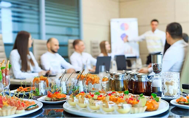 Buffet traiteur pour evenement de comite d'entreprise